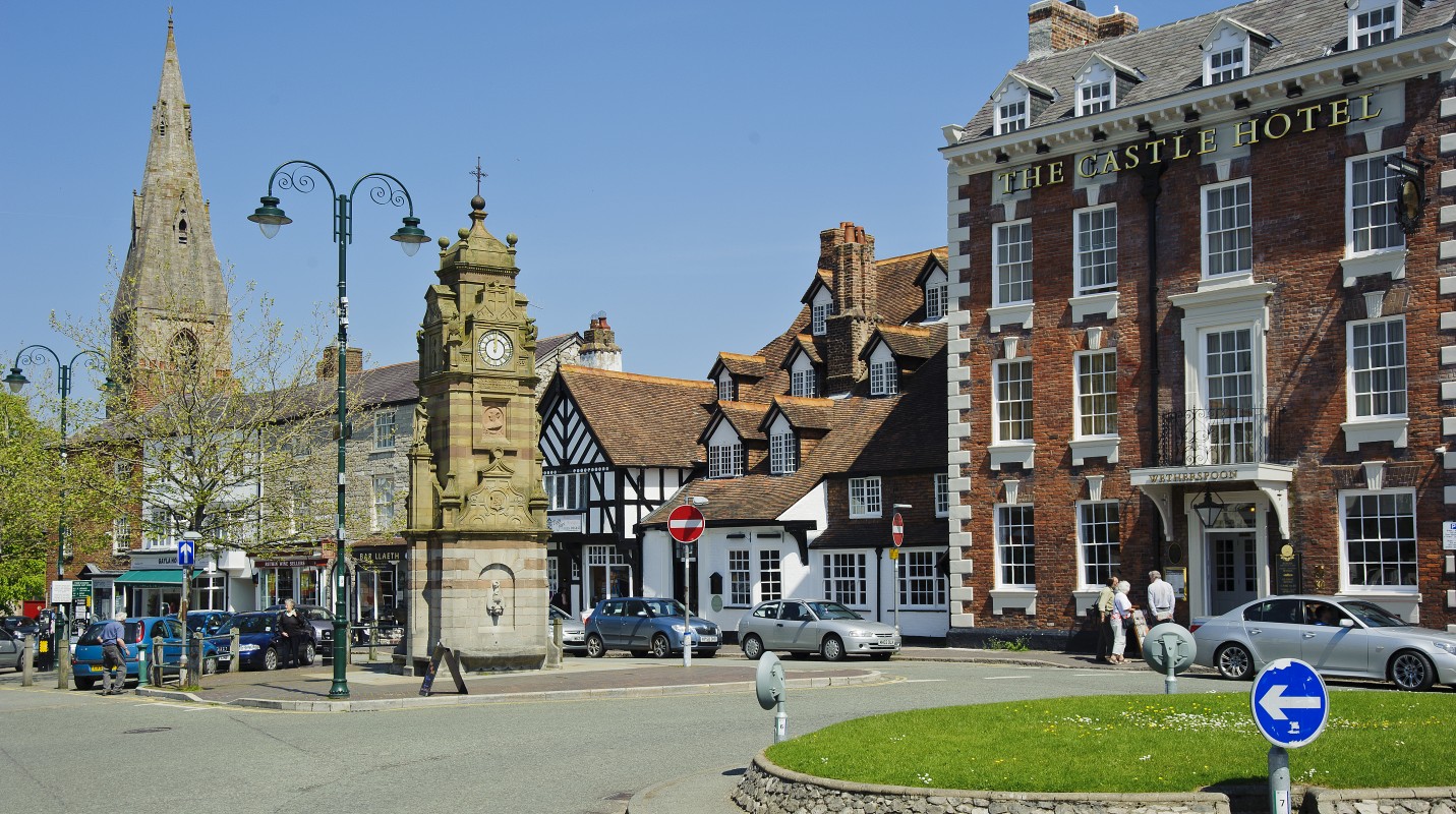 Ruthin Town Centre