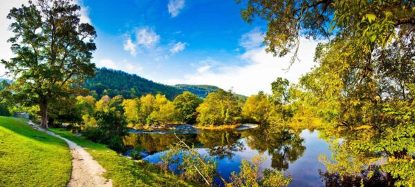 Horseshoe Falls near Llangollen