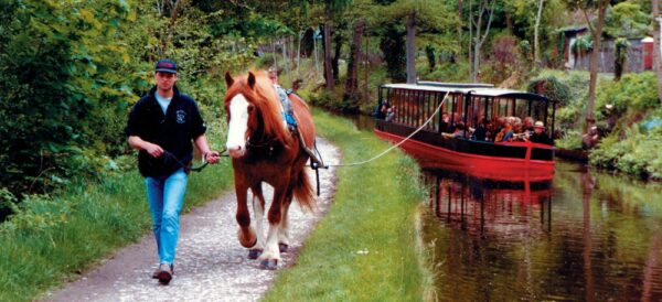 Horse drawn boat rides, Llangollen Wharf