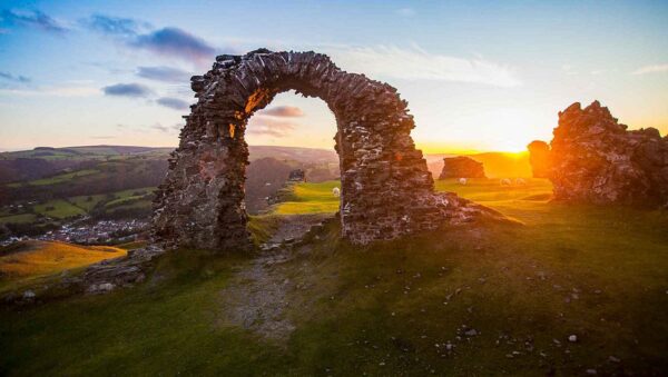 Dinas Bran Castle, Clwydian Range and Dee Valley AONB