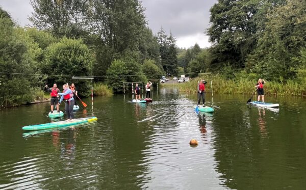 paddleboarding in denbighshire