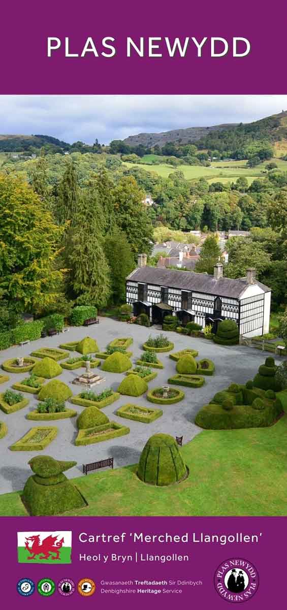 Clawr llyfryn Plas Newydd